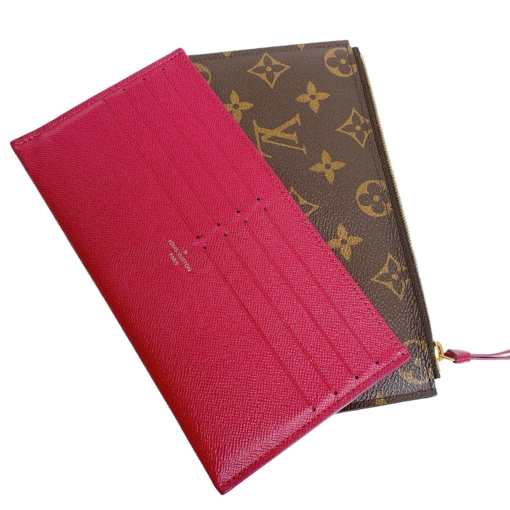 Louis Vuitton Felicie Monogram Wallets X 2